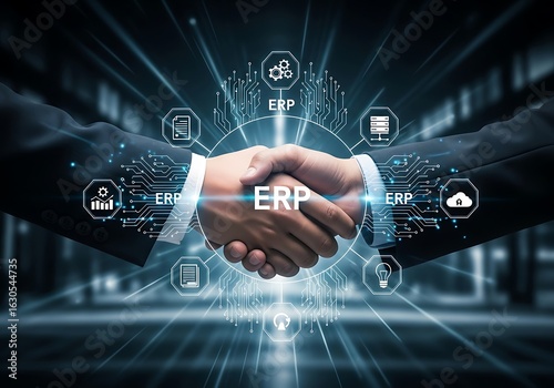 Erp system integration partnership and successful business collaboration
