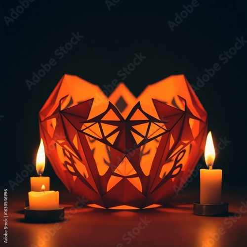 Halloween illustration scary night art