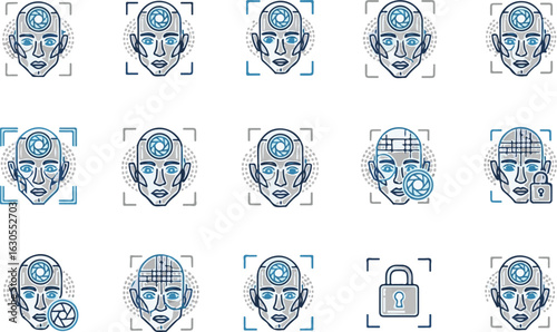 Face recognition technology for identification and security purposes
