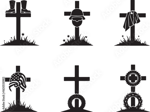 Honor fallen heroes with these military grave markers