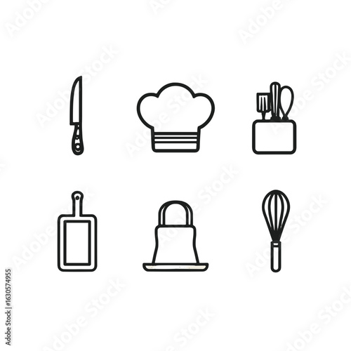 Kitchen utensils.