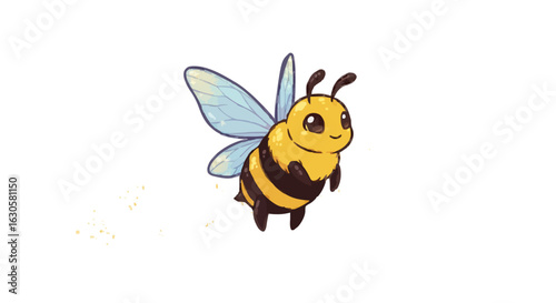 bee and honey
