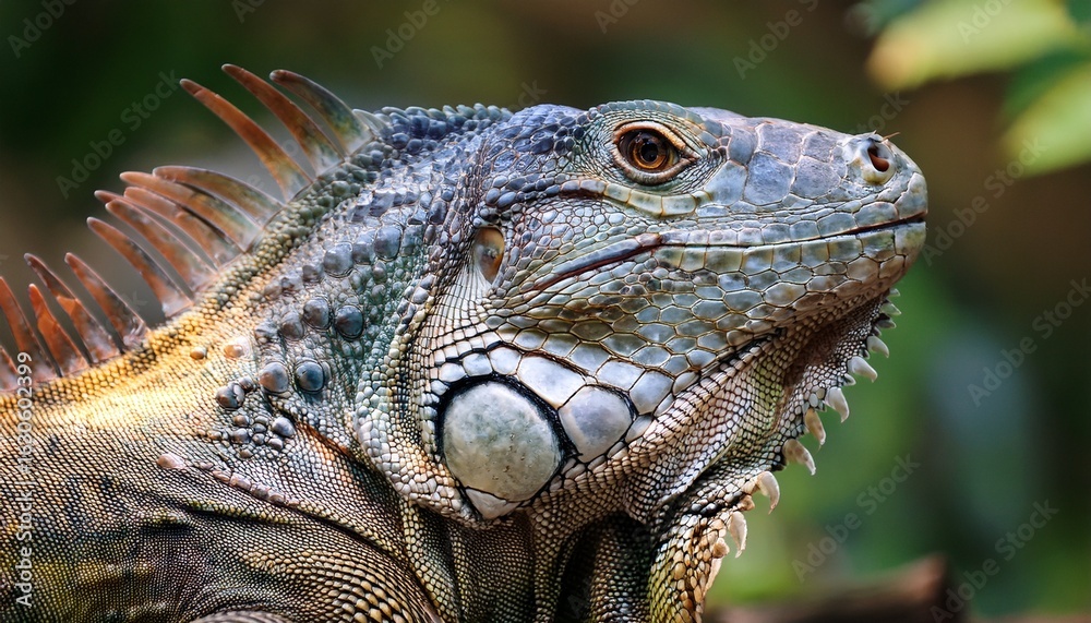 Obraz premium curious reptile portrait