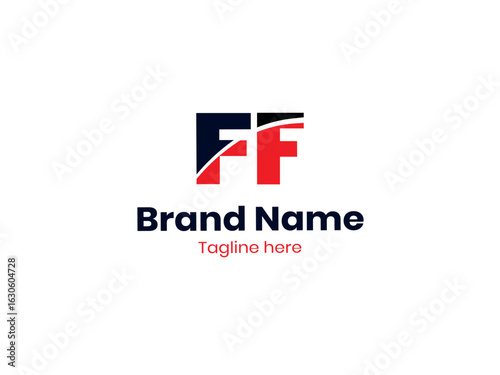 Free Download FF letter logo design. FF creative initials letter logo concept. FF letter design. Pro Vector - GFXLoad