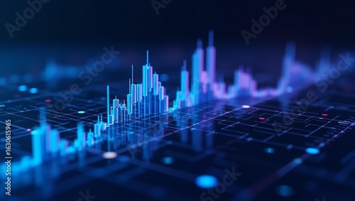 Stock Market Data Visualization for Website, App UI, Presentation, Blog, and Financial Reports