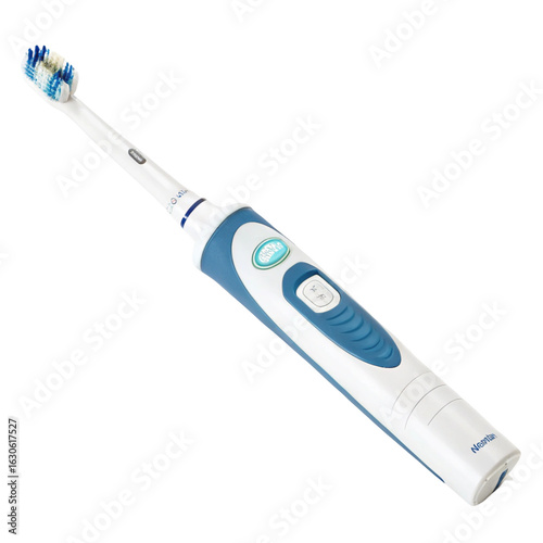Electric toothbrush isolated on transparent background  

