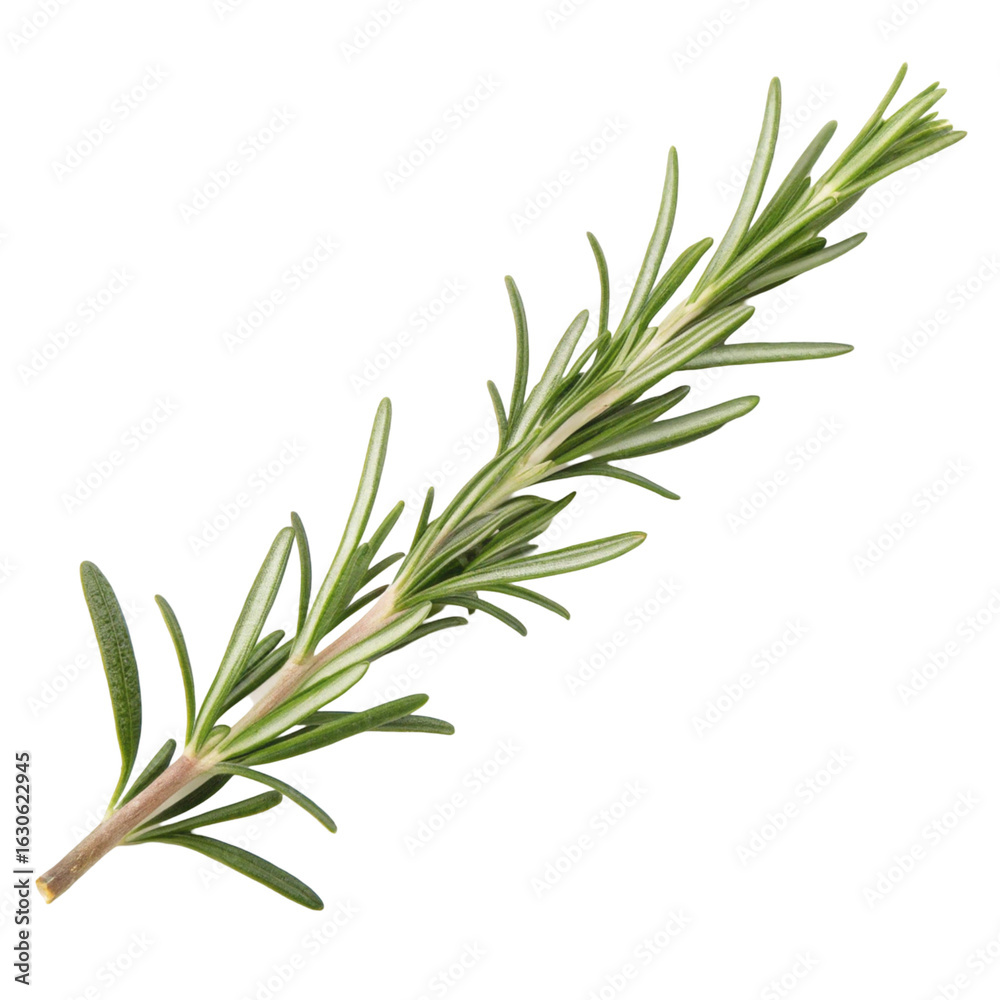 Fototapeta premium Rosemary isolated on transparent background 