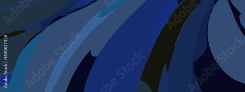 Minimalist Navy Blue Background Ideal for Luxury Product Photography or Fashion Branding. Smooth Navy Blue Abstract Background Design for Web Banners, Covers, or Advertising. Dark Navy Blue Gradient