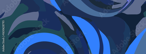 Minimalist Navy Blue Background Ideal for Luxury Product Photography or Fashion Branding. Smooth Navy Blue Abstract Background Design for Web Banners, Covers, or Advertising. Dark Navy Blue Gradient