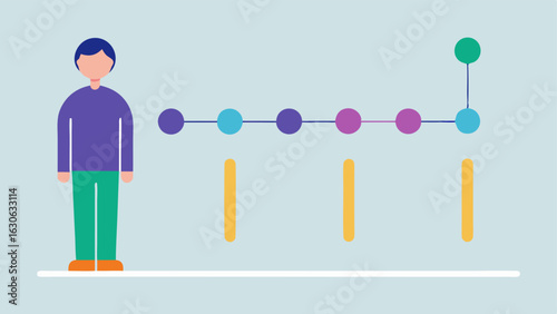 Biological Timeline A horizontal timeline that visually represents changes in epigenetic markers over a persons life highlighting key milestones.
