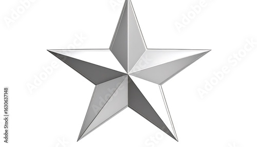 Gray star graphic