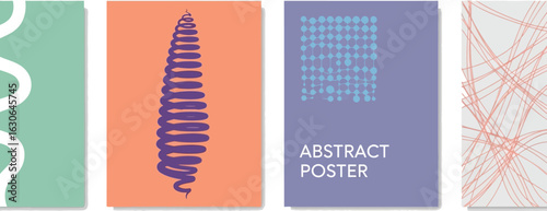 Abstract art posters modern graphic design wall decor prints for sale online