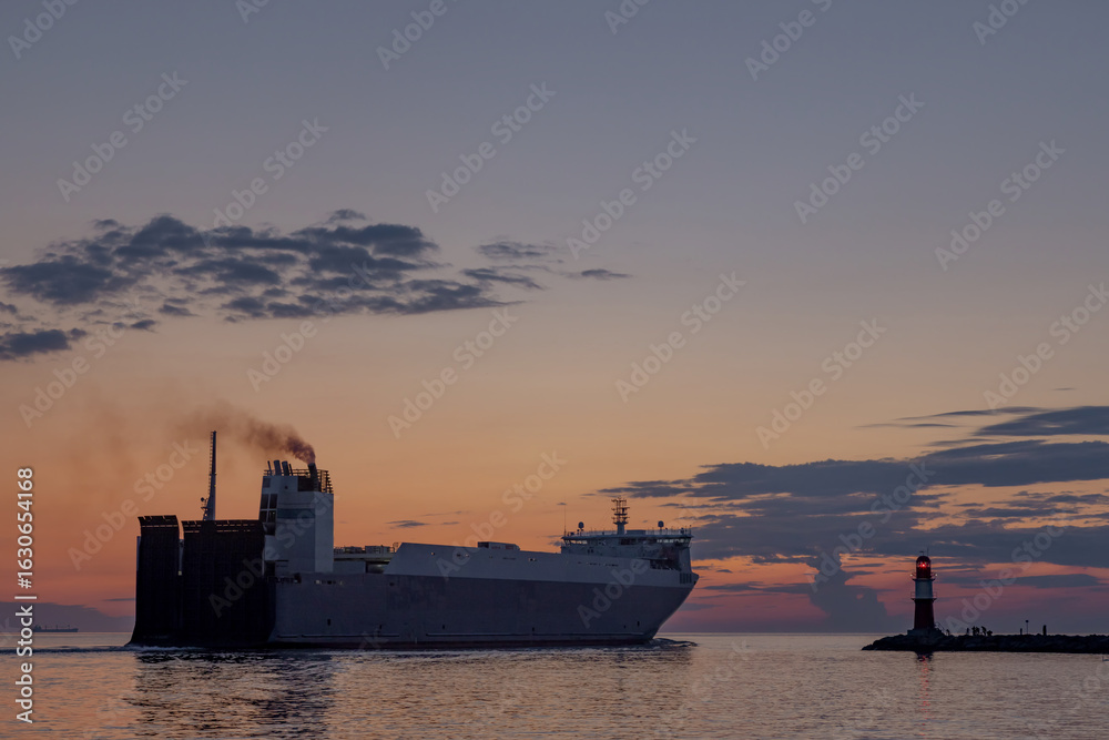 Fototapeta premium Auf dem Weg gen Norden
