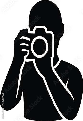 man with camera