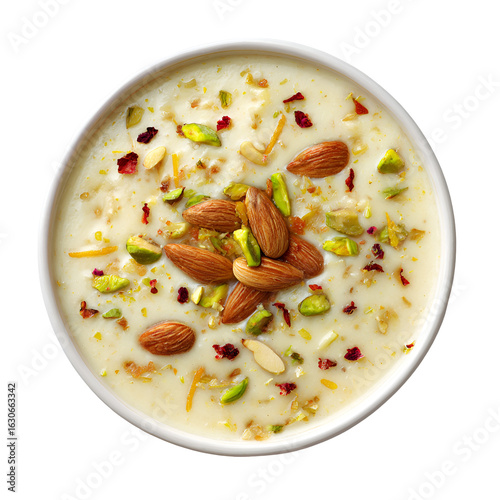 Top View of  Kheer Dessert 