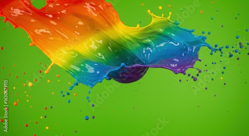 Colorful Paint Splash