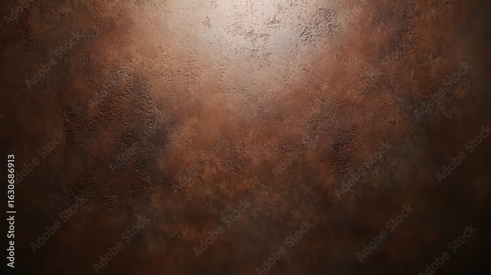 Fototapeta premium Textured bronze surface background with varied tones.