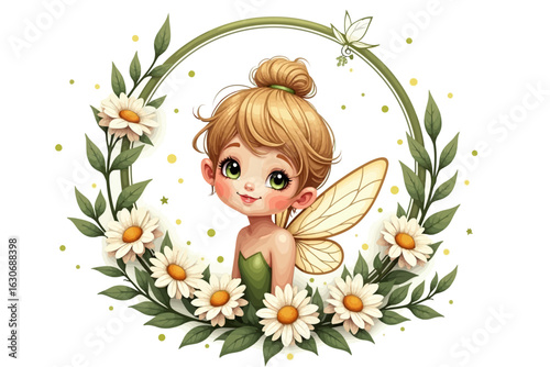 Whispers of the Meadow: A Fairy's Flight