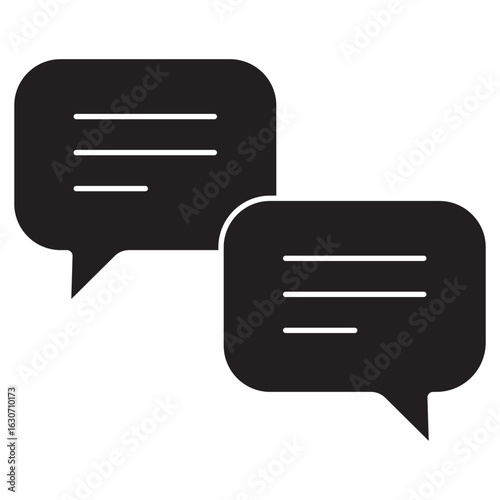 Chat Icon, Instant Talk, Instant Talk, vector