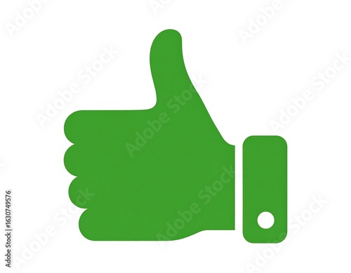 Green thumbs up icon