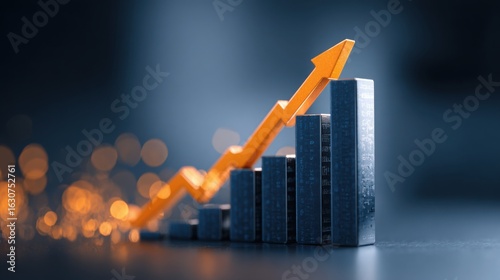 Growing trends in data analytics illustrate significant market advances with visual metrics