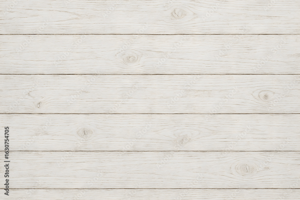 Fototapeta premium Whitewashed Wood Planks with Soft Rustic Texture for Interior Design and Background Use