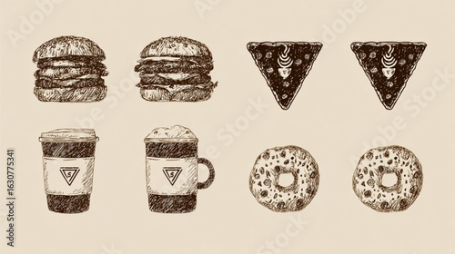 set of easter eggs