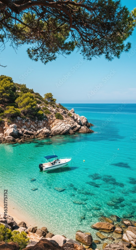 Fototapeta premium Serene Coastal Cove