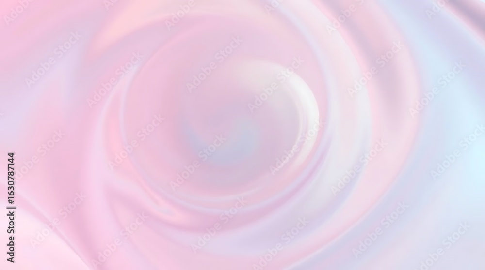 Fototapeta premium Abstract background of pink and blue swirls in soft pastel colors.