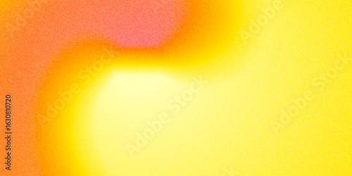 Orange yellow gradient background with grain texture