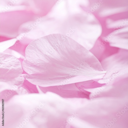Wallpaper Mural Close Up of Soft Pink Flower Petals with a Delicate and Romantic Light Torontodigital.ca
