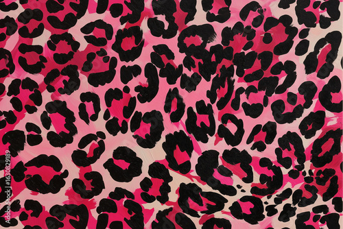 pink and black leopard print 