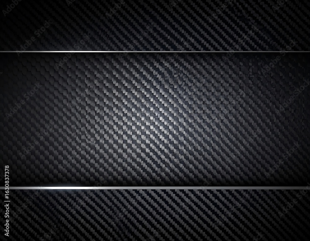 Obraz premium Dark carbon fiber texture background
