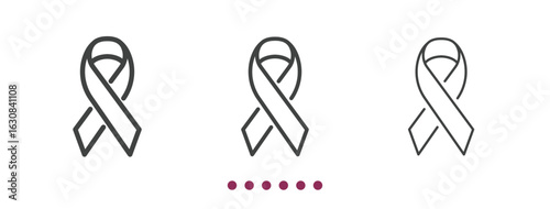 Awareness icon. Thin line icon vector