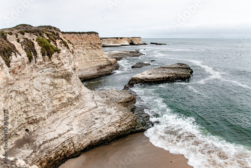 Rocky Coastline of Santa Cruz Wilder Ranch State Park, CA