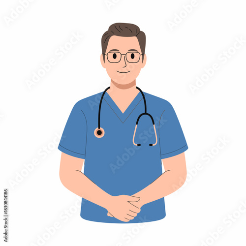 Healthcare Professional Illustration