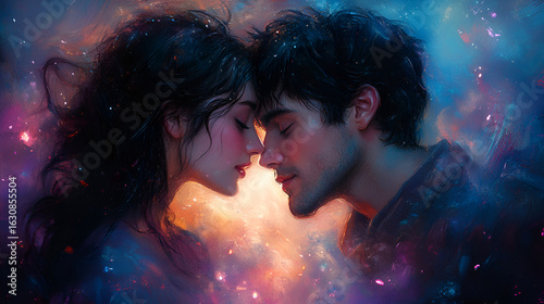 Beautiful couple in love