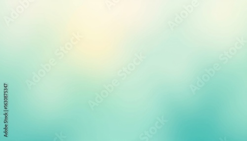 a aqua mint breeze gradient background a dreamy gradient blending pastel aqua with misty green, with smooth radial transition, suitable for marine conservation campaign designs.