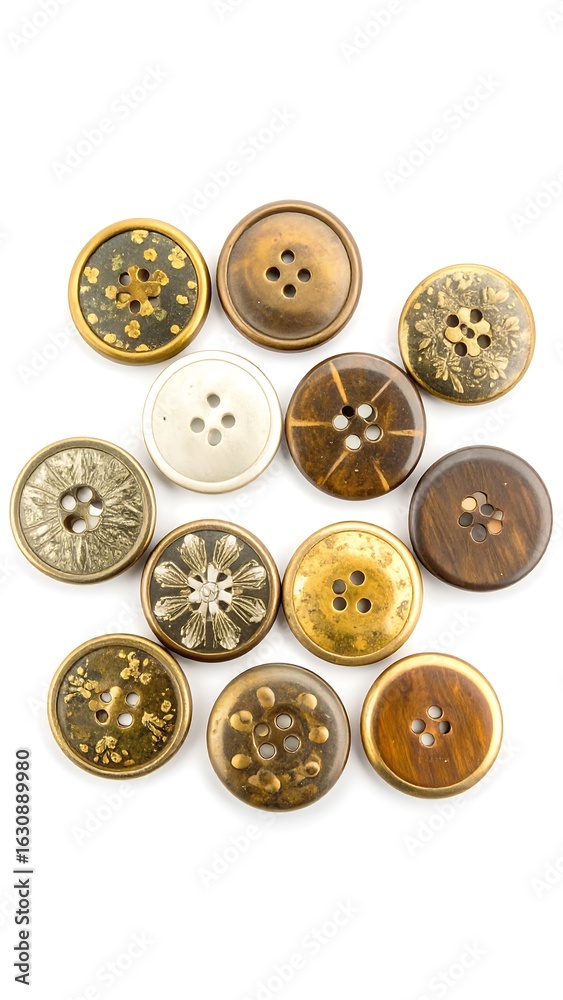 Fototapeta premium Assorted decorative buttons