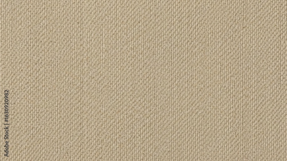 Fototapeta premium Close up of a tightly woven beige textile texture background