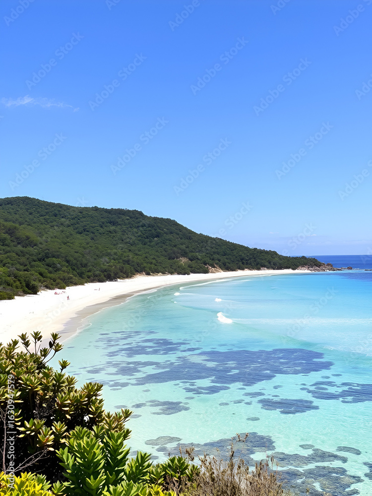 Obraz premium whitehaven midday beach