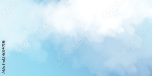 Watercolor blue background vector design in eps 10