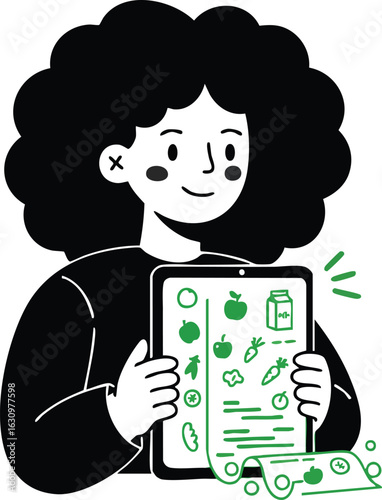 Meal Planner Illustration
