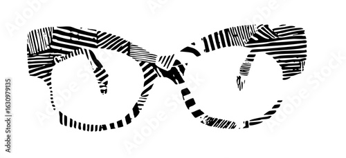 Vector Abstract swirling lines create a dynamic typographic .