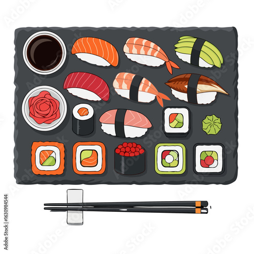 delicious sushi platter a feast for the eyes and palate