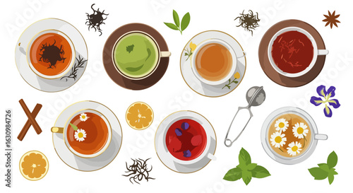 delightful variety of teas perfect for blogs menus and tea packaging
