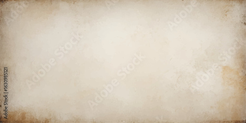 Old grunge paper texture background with vintage aged parchment and stained brown surface
