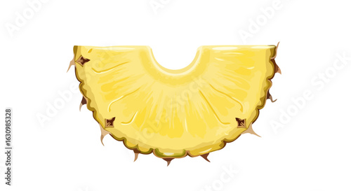 juicy pineapple slice perfect for tropical cocktails food designs