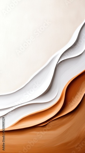 Abstract layered texture in warm tones