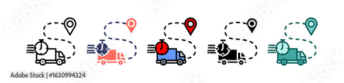 Road Transport multiple icon
